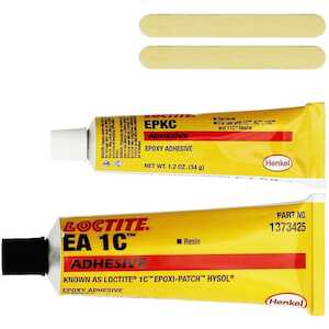 Loctite 1C Hysol Epoxy Adhesive, 4 oz Kit, Off-White