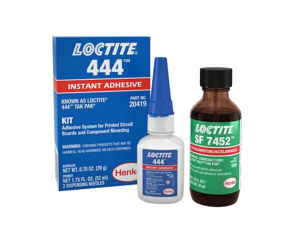 Hardware Specialty | Loctite Tak Pak 444 Instant Adhesive, 20 g
