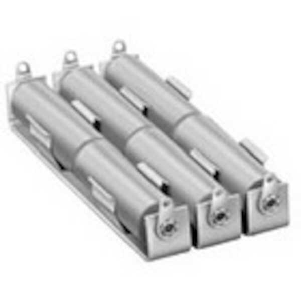 Hardware Specialty Keystone Battery Holder for 6 C Cells