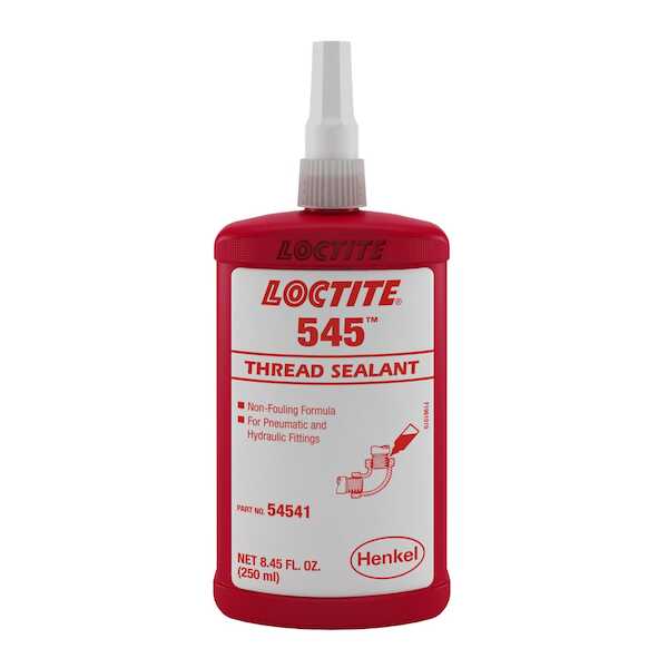 Hardware Specialty Loctite 545 Thread Sealant, 250 mL Bottle, Purple
