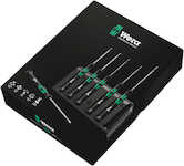 Wera Tools 2035/6 A Screwdriver Set & Rack for Electronic Applications, 6 Pieces
