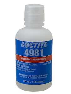 Hardware Specialty | Loctite 4981 Instant Adhesive, 1 lb Bottle, Clear