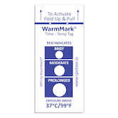 SpotSee ShockWatch WarmMark Temperature Indicator, 37°C / 99°F