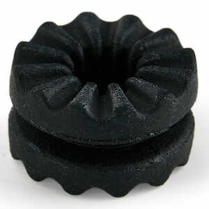 Richco Anti-Vibration Grommet, #6-32, Rubber, Black