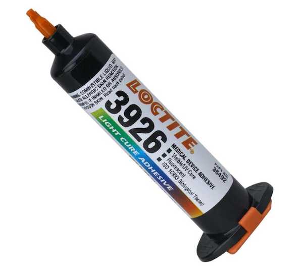 Hardware Specialty Loctite 3926 UV Cure Adhesive, 25 ml Syringe
