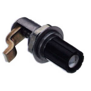 Southco Single-Hole Mount Self-Adjusting Compression Latch, Knob Style, 2.4-9.5mm (.09-.37") Grip, Steel