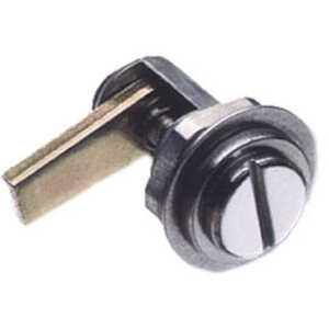 Southco Single-Hole Mount Self-Adjusting Compression Latch, Slotted Recess, 8.7-15.9mm (.34-.63") Grip, Steel