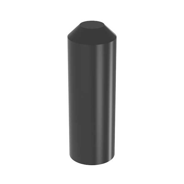 Hardware Specialty Panduit HeatShrink End Cap, Black, 40.9 mm L