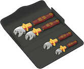 Wera Tools 6004 Joker VDE 4 Set 1 VDE-Insulated Self-setting Spanner Set, 4 Pieces