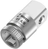 Wera Tools 781 A 1/4" Connection Parts, 781 A/B x 3/8" x 25.2 mm