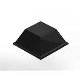 3M Bumpon Protective Products SJ5023 Black, 1000/Case