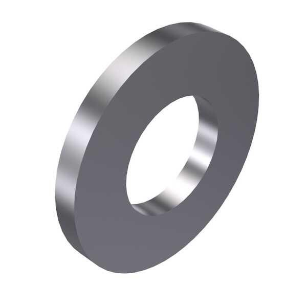 Hardware Specialty M3 Flat Washer, 3.2mm ID, 7mm OD, .5mm Thickness