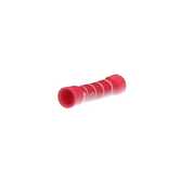 Sta-Kon Expanded Vinyl-Insulated Butt Splice, 1.13" L, .25" W, Wire Range 22-18 AWG, Red, Copper, Tin Plate, 100 PK