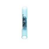Sta-Kon Heat Shrinkable Butt Splice, 1.50" L, .26" W, Wire Range 16-14 AWG, Blue, Copper, Tin Plate, 50 Pack