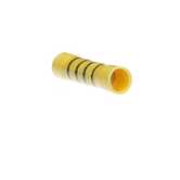 Sta-Kon Expanded Vinyl-Insulated Butt Splice, 1.31" L, .31" W, Wire Range 12-10 AWG, Yellow, Copper, Tin Plate, 50 Pack