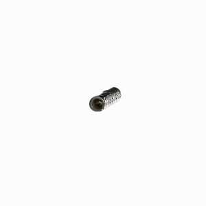 Sta-Kon Non-Insulated Butt Splice, .62" L, .16" W, Wire Range 18-14 AWG, Copper, Tin Plate, 100 Pack