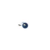Sta-Kon Expanded Vinyl-Insulated Fork Terminal, Length .97", Width .31", Maximum Insulation .200", Bolt Hole 8, Wire Range 18-14 AWG, Blue, Copper, Tin Plated, 100 Pack