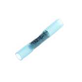 Sta-Kon Heat Shrinkable Butt Splice, 1.50" L, .26" W, Wire Range 16-14 AWG, Blue, Copper, Tin Plate, 500 Pack