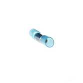 Sta-Kon Heat Shrinkable Butt Splice, 1.50" L, .26" W, Wire Range 16-14 AWG, Blue, Copper, Tin Plate, 500 Pack