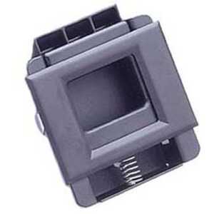Southco Sliding Flush Latch, Steel, Powder Coat, Black