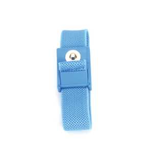 SCS Single-Wire Adjustable Fabric Wrist Strap, Blue