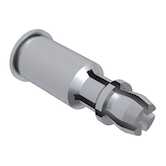 Captive Fastener Self-Clinching Spring Top Standoff, .156" x 0.312" L, Aluminum