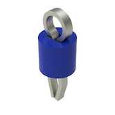 Components Corp TP-104 Color Coded Printed Circuit Test Points, Blue