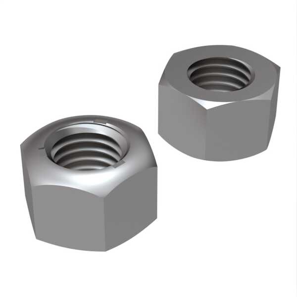 Albany County Fasteners 5/16-18 Stainless Steel Nylock Nuts With Nylon Insert - QTY 25