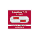 SpotSee ShockWatch Double Tube Flex 47, 50 G Range, Red