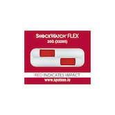 SpotSee ShockWatch Double Tube Flex 65, 25 G Range, White