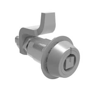 Southco Vise Action Compression Latch, Railway Standard, Zinc Alloy, Powder Coat, Silver, Deep Offset Cam
