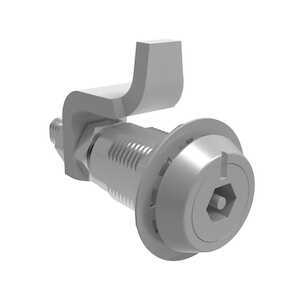 Southco Vise Action Compression Latch, Zinc Alloy, Powder Coat, Silver, Deep Offset Cam