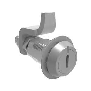 Southco Vise Action Compression Latch, Slotted Recess, Zinc Alloy, Powder Coat, Silver