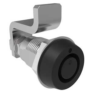 Southco Vise Action Compression Latch, Small Size, Southco Tubular Key, Zinc Alloy, Powder Coat, Black