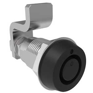 Southco Vise Action Compression Latch, Small Size, Southco Tubular Key, Zinc Alloy, Powder Coat, Black