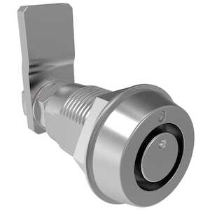 Southco Vise Action Compression Latch, Small Size, Southco Tubular Key, Zinc Alloy, Chrome Plated, Bright