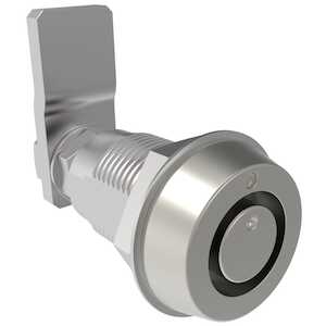 Southco Vise Action Compression Latch, Small Size, Southco Tubular Key, Stainless Steel, Electropolished