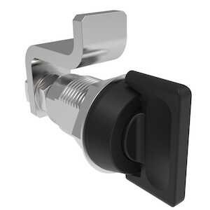 Southco Vise Action Compression Latch, Small Size, Knob Style, Zinc Alloy, Powder Coat, Black