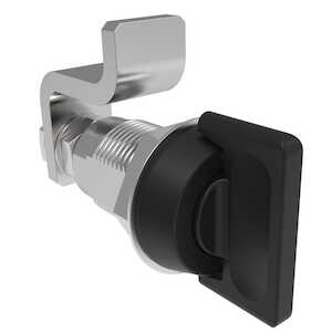 Southco Vise Action Compression Latch, Small Size, Knob Style, Zinc Alloy, Powder Coat, Black