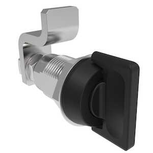Southco Vise Action Compression Latch, Small Size, Knob Style, Zinc Alloy, Powder Coat, Black