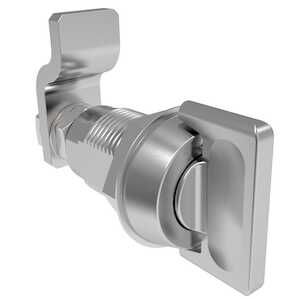 Southco Vise Action Compression Latch, Small Size, Knob Style, Zinc Alloy, Chrome Plated, Bright