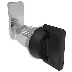 Southco Vise Action Compression Latch, Small Size, Knob Style, Zinc Alloy, Powder Coat, Black