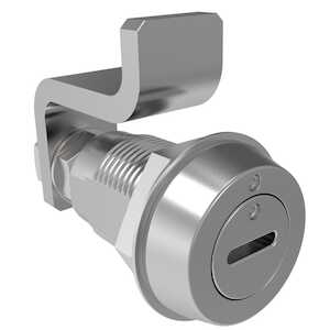 Southco Vise Action Compression Latch, Small Size, Slotted Recess, Zinc Alloy, Chrome Plated, Bright