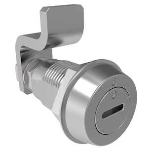 Southco Vise Action Compression Latch, Small Size, Slotted Recess, Zinc Alloy, Chrome Plated, Bright