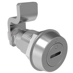 Southco Vise Action Compression Latch, Small Size, Slotted Recess, Zinc Alloy, Chrome Plated, Bright