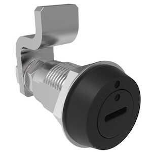 Southco Vise Action Compression Latch, Small Size, Slotted Recess, Zinc Alloy, Powder Coat, Black