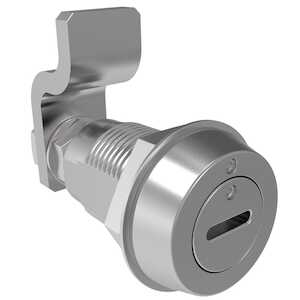 Southco Vise Action Compression Latch, Small Size, Slotted Recess, Zinc Alloy, Chrome Plated, Bright