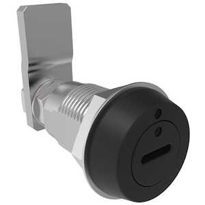 Southco Vise Action Compression Latch, Small Size, Slotted Recess, Zinc Alloy, Powder Coat, Black