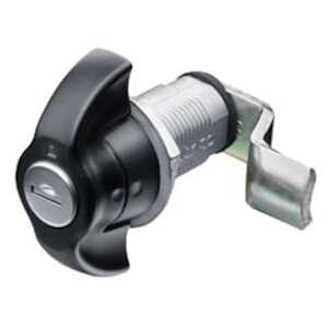 Southco Vise Action Compression Latch, Large Size, Wing, Zinc Alloy, Powder Coat, Black, 47mm (1.85") Grip
