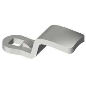 Southco Quarter-Turn Cam Latch Cam, 4mm (.16") Grip, Stainless Steel, Passivated